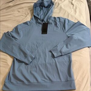 Men's Light Blue Hoodie Sweatshirt Galway Bay